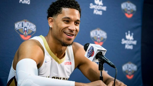 Pelicans Media Day Basketball