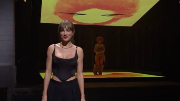 Taylor Swift Interrupts 'Saturday Night Live' Premiere to Introduce Ice Spice After Travis Kelce's Cameo