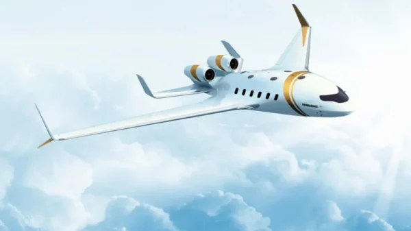 The EcoJet, A Cutting-Edge Blended-Wing Concept, Can Use Emerging Propulsion Systems