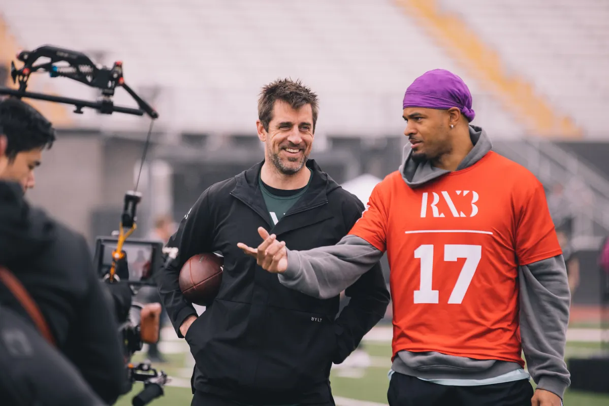 While Awaiting a New York Jets trade, Aaron Rodgers Participates in a Charity Flag Football Game