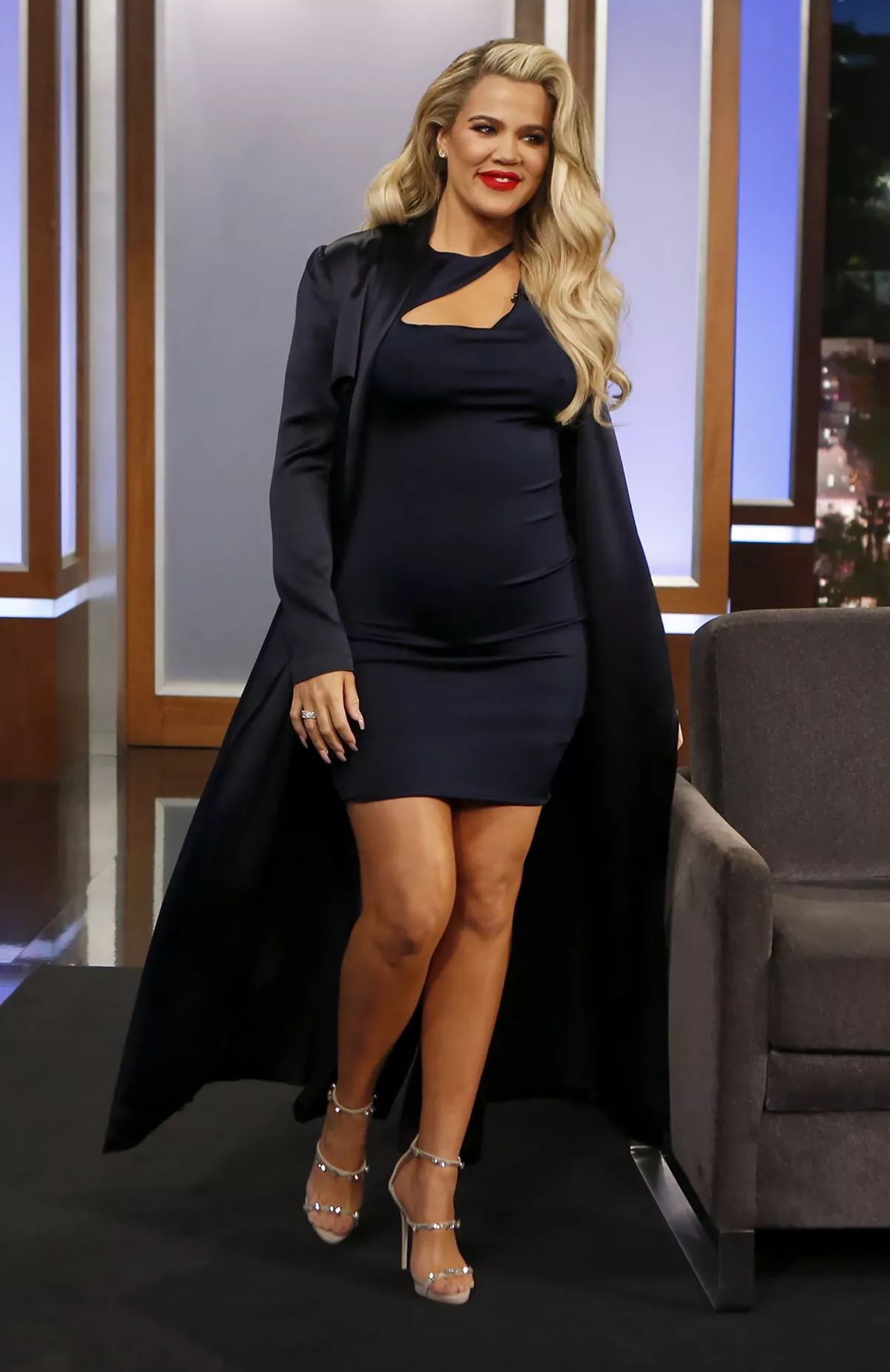 Khloé Kardashian pregnancy reflection