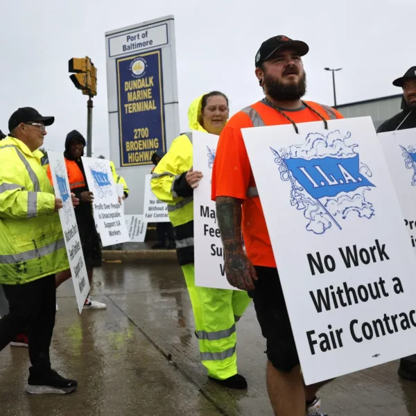 East and Gulf Coast dockworker strike 2024