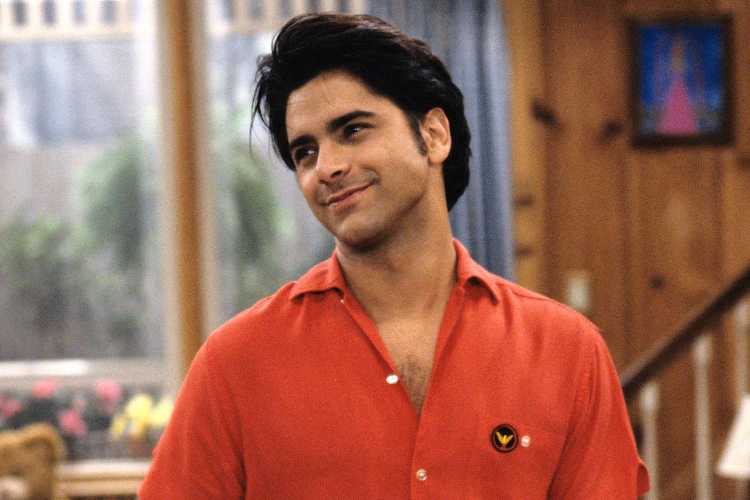 John Stamos bald cap gesture controversy