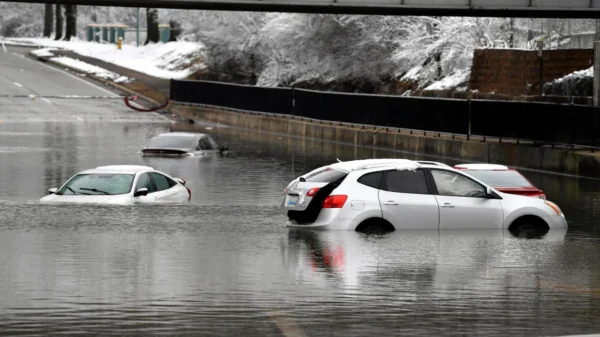 Severe flooding Eastern United States February 2025