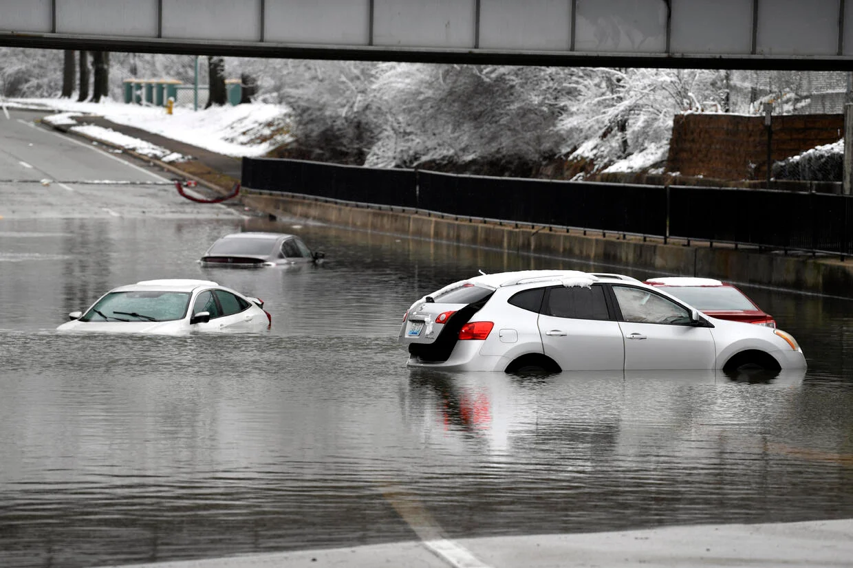 Severe flooding Eastern United States February 2025